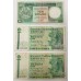 HONG KONG 1987 - 1995 . ONE 1 CENT AND TEN 10 DOLLARS . MIXED BANKNOTES